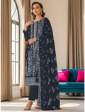 Abeer عبیر — 3-Piece Unstitched Embroidered Lawn Collection with Chiffon Dupatta